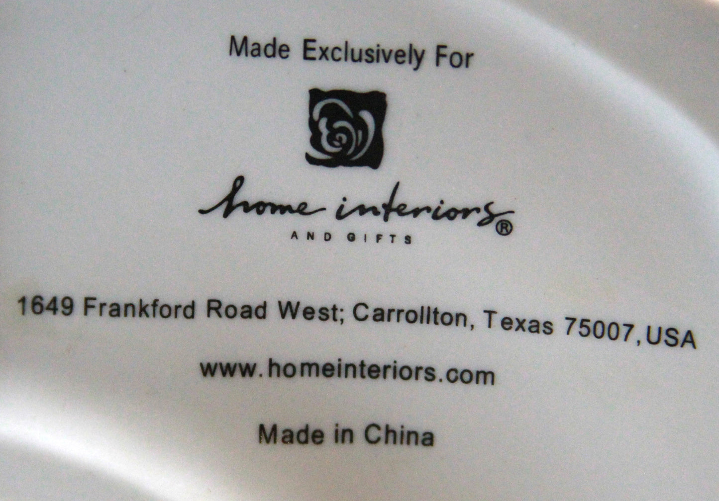 Home Interiors Ceramic Christmas Tree With Snowman & Birds Light Up