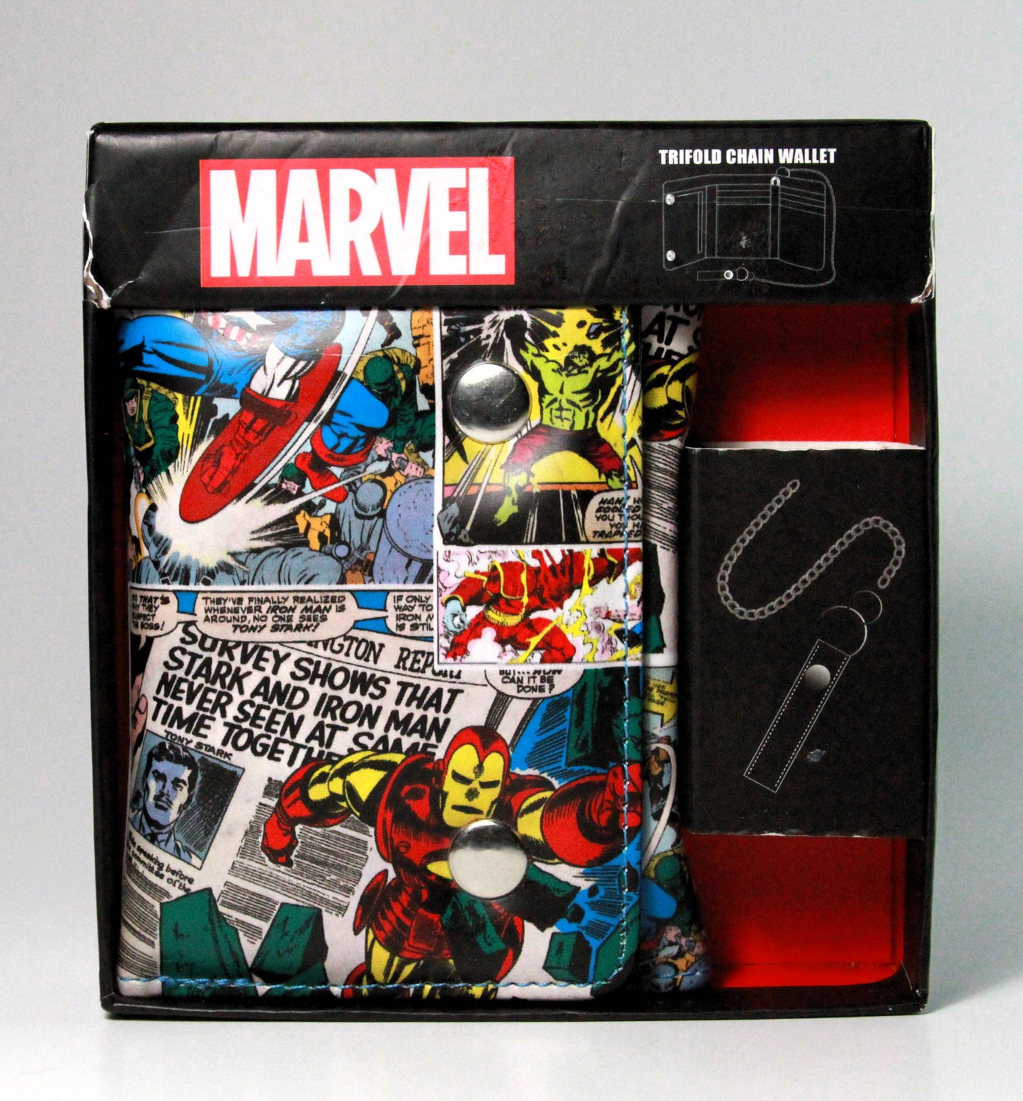 Marvel Comics Trifold Wallet