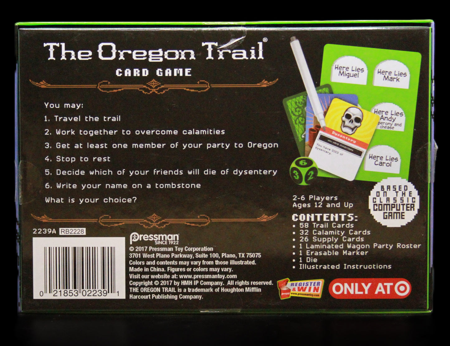The Oregon Trail Card Game
