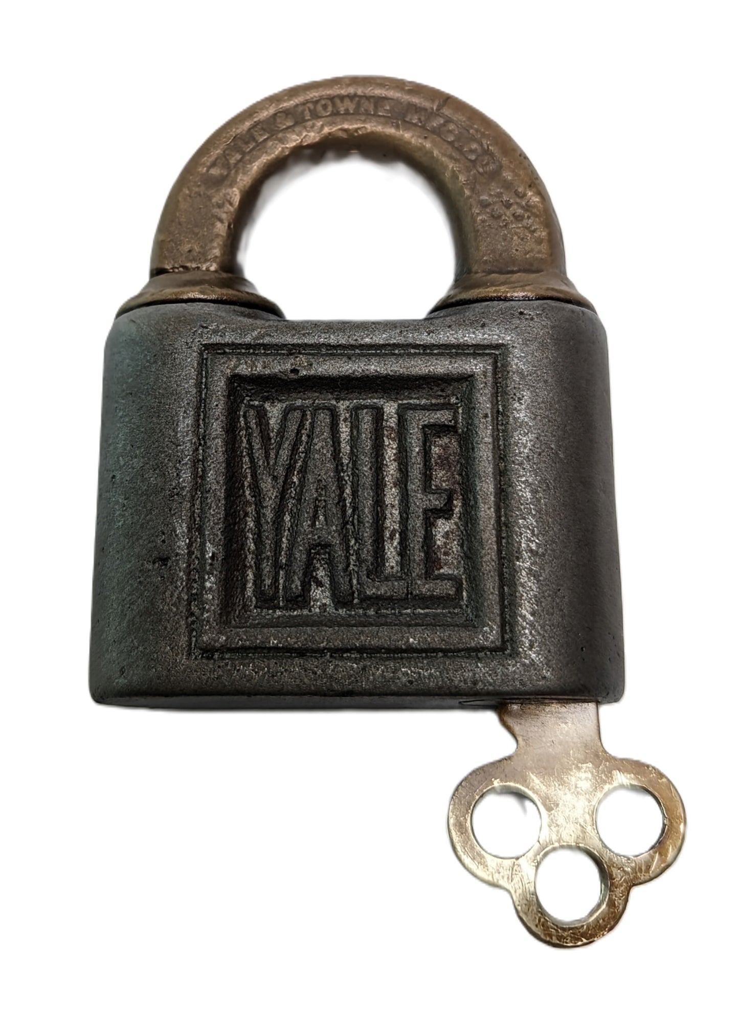 Vintage Yale Lock With Key