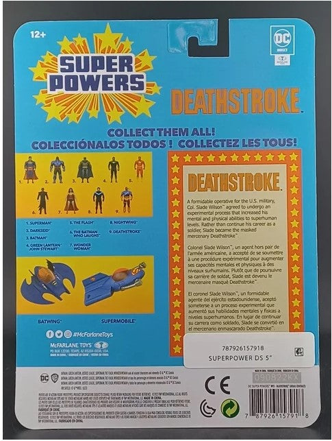 Dc Direct - Super Powers 5" Figure - Deathstroke (Judas Contract)