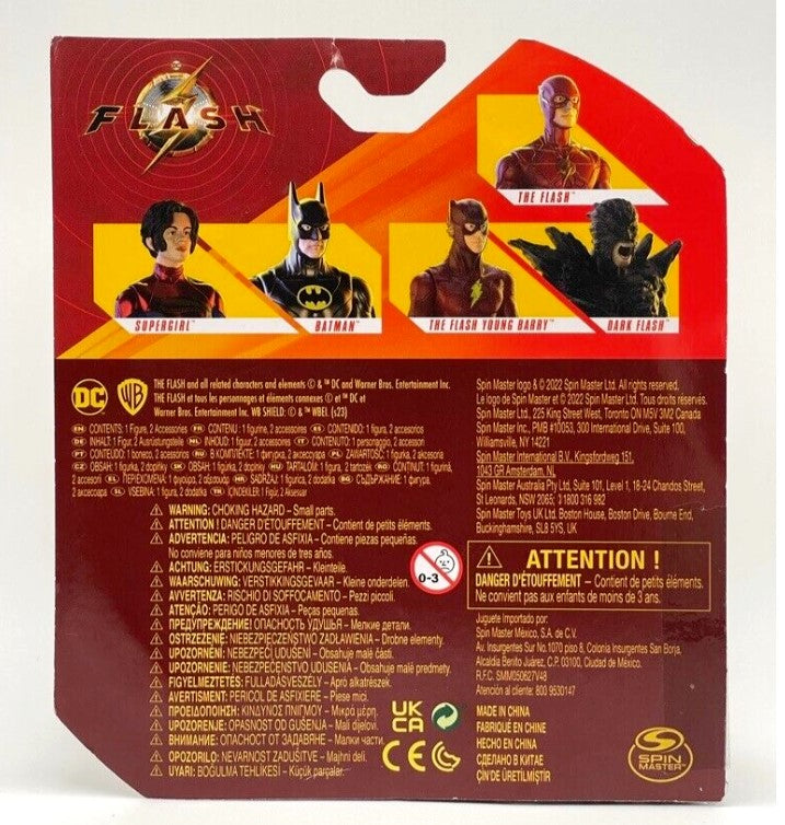 DC COMICS THE “FLASH” MOVIE - THE FLASH, YOUNG BARRY, BATMAN, DARK FLASH