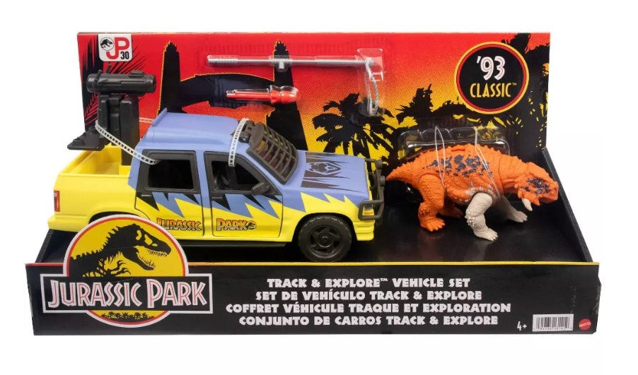 Jurassic Park Track & Explore Vehicle Set