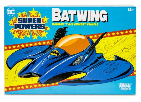 DC DIRECT - SUPER POWERS VEHICLES - WV1 – BATWING & SUPERMOBILE