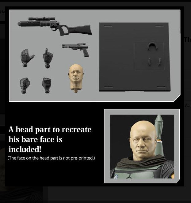 Boba Fett "The Mandalorian", Bandai Spirits Hobby Star Wars Character - 1/12 Scale