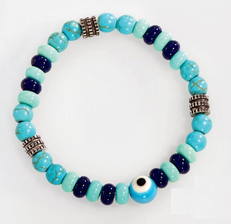 Nice & Bella Blue Children Bracelet with Eye