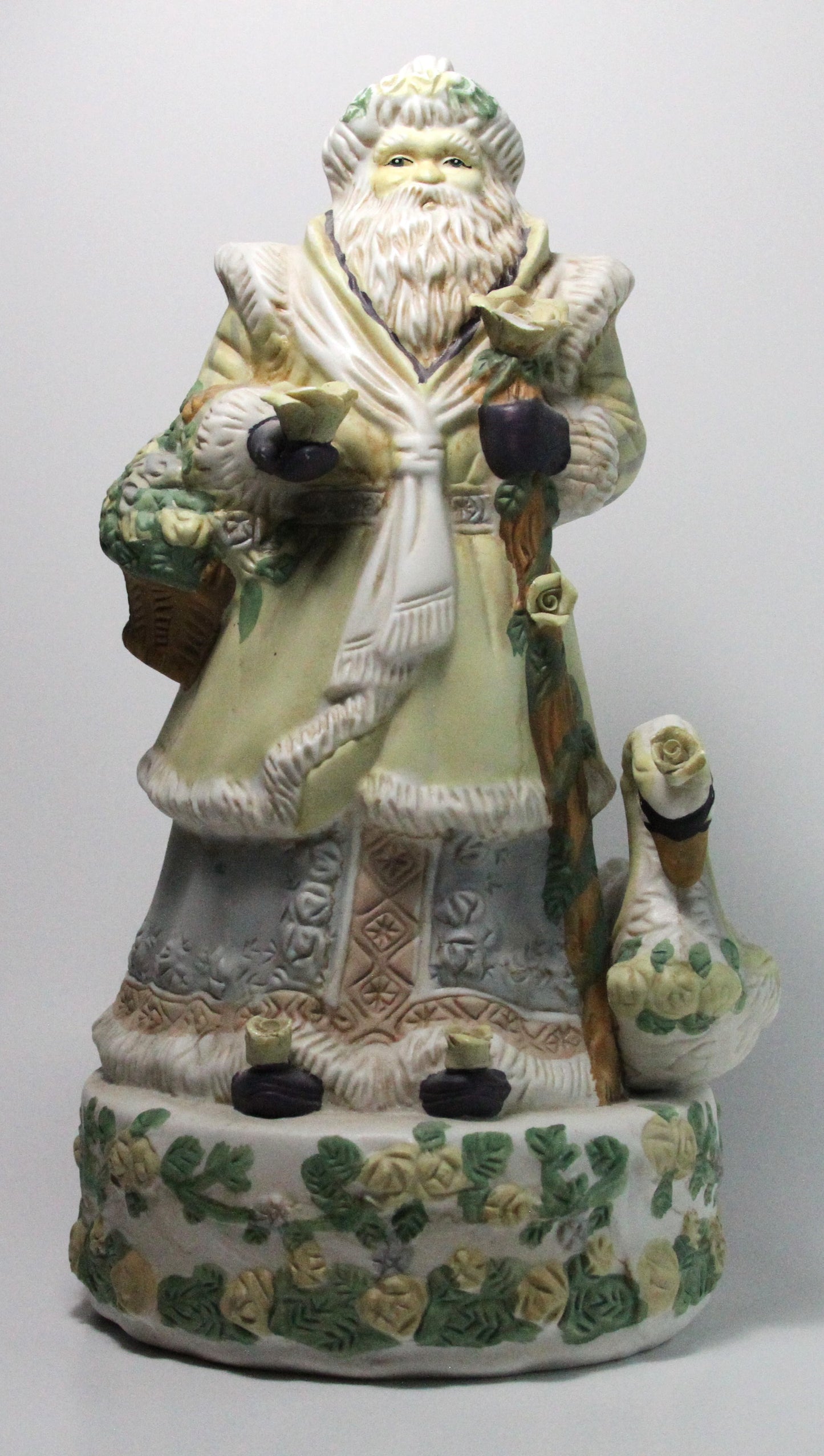 Victorian Santa Wind Up Musical Figurine