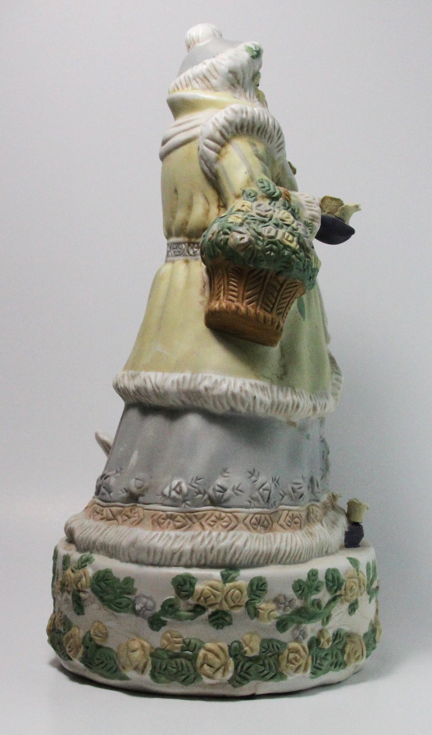 Victorian Santa Wind Up Musical Figurine