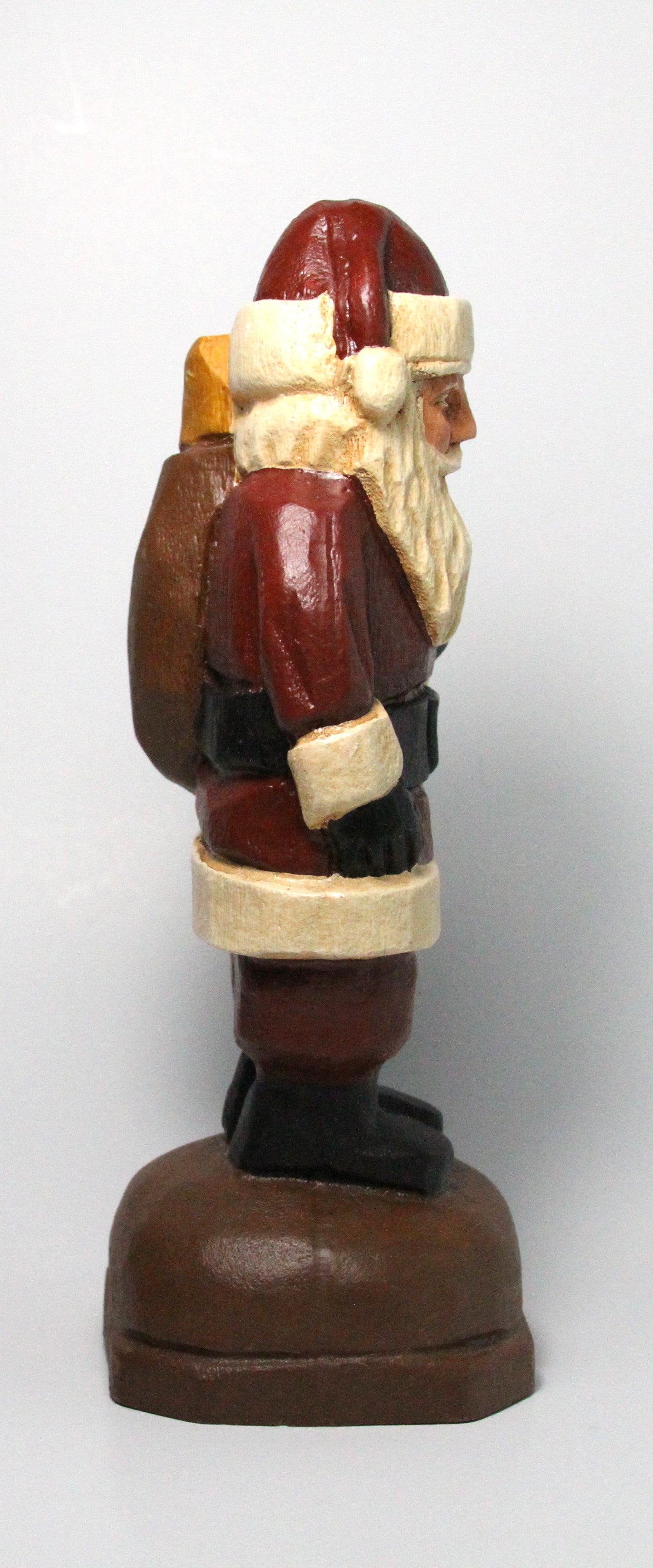 Vintage Christmas Themed Old Santa Claus Figurine