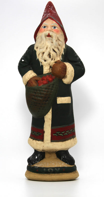 Vintage Folk Art Santa Claus Figurine