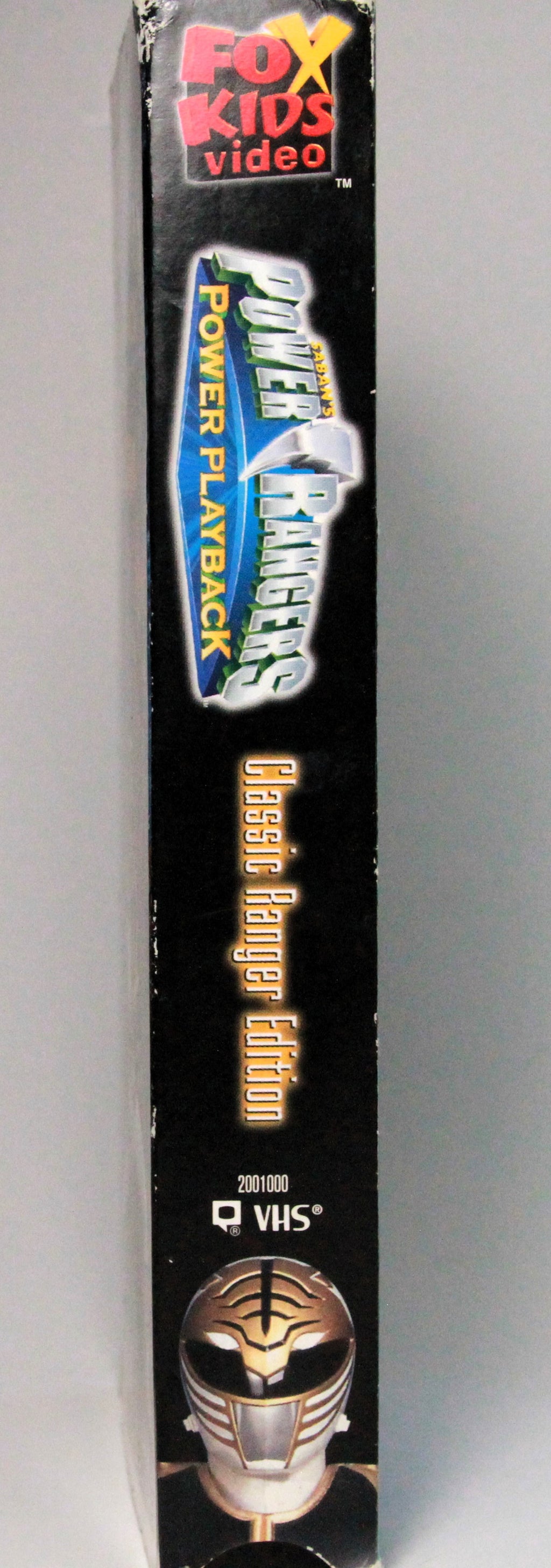 Power Rangers Power Playback Ranger Edition White Ranger Adventure VHS