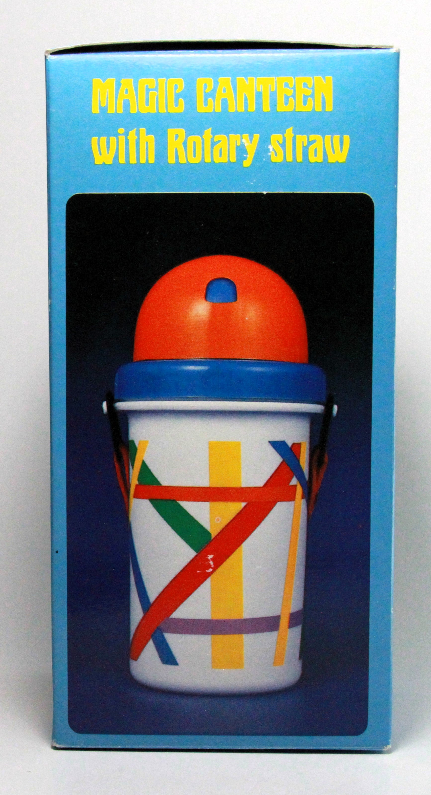 Vintage Magic Canteen with Rotary Straw