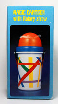 Vintage Magic Canteen with Rotary Straw