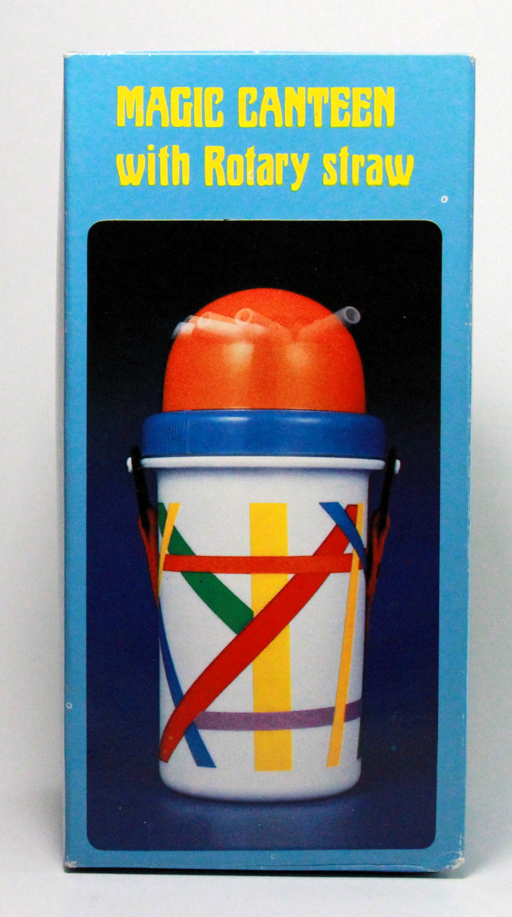 Vintage Magic Canteen with Rotary Straw