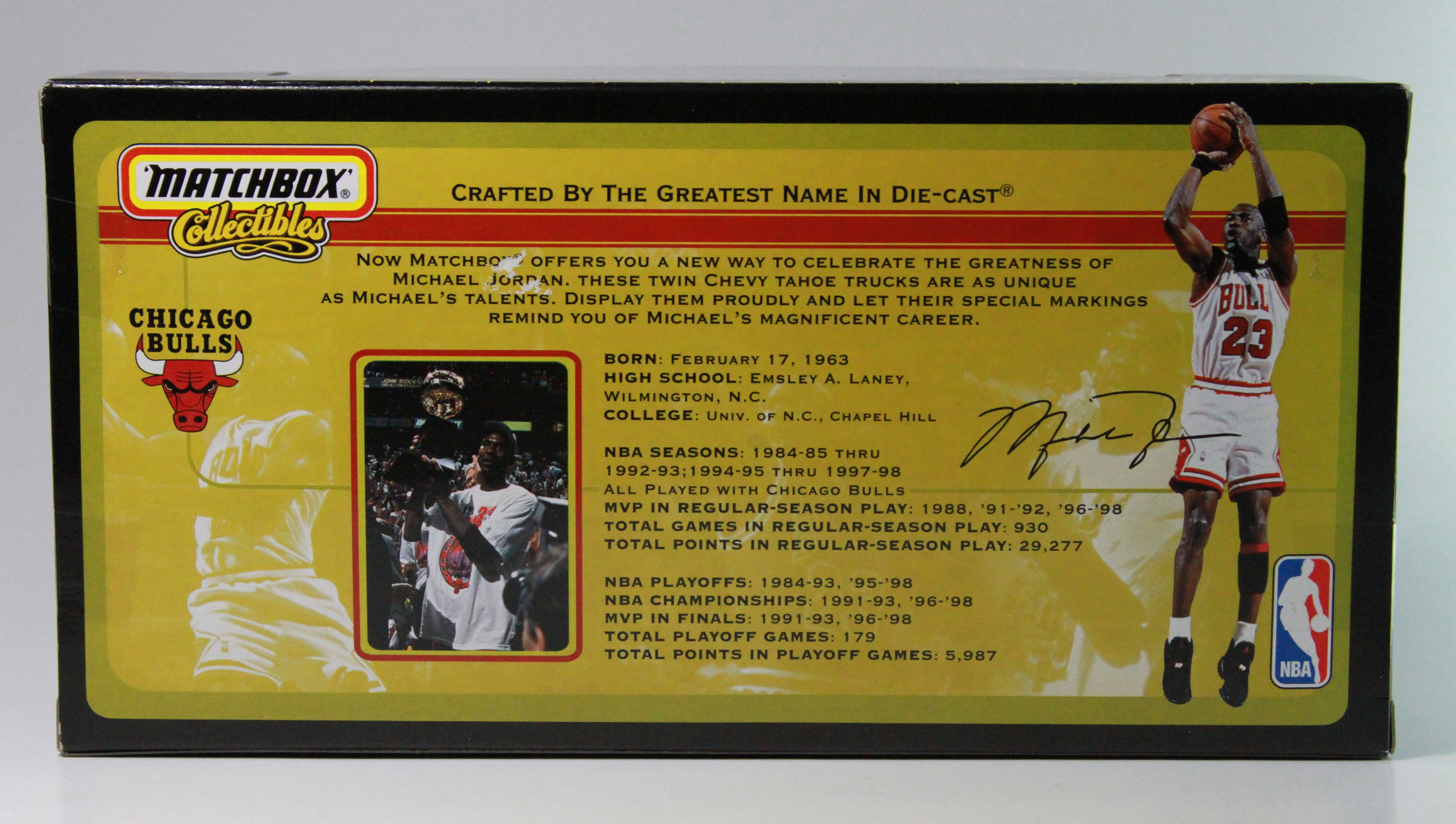 Matchbox Collectibles Michael Jordan 23