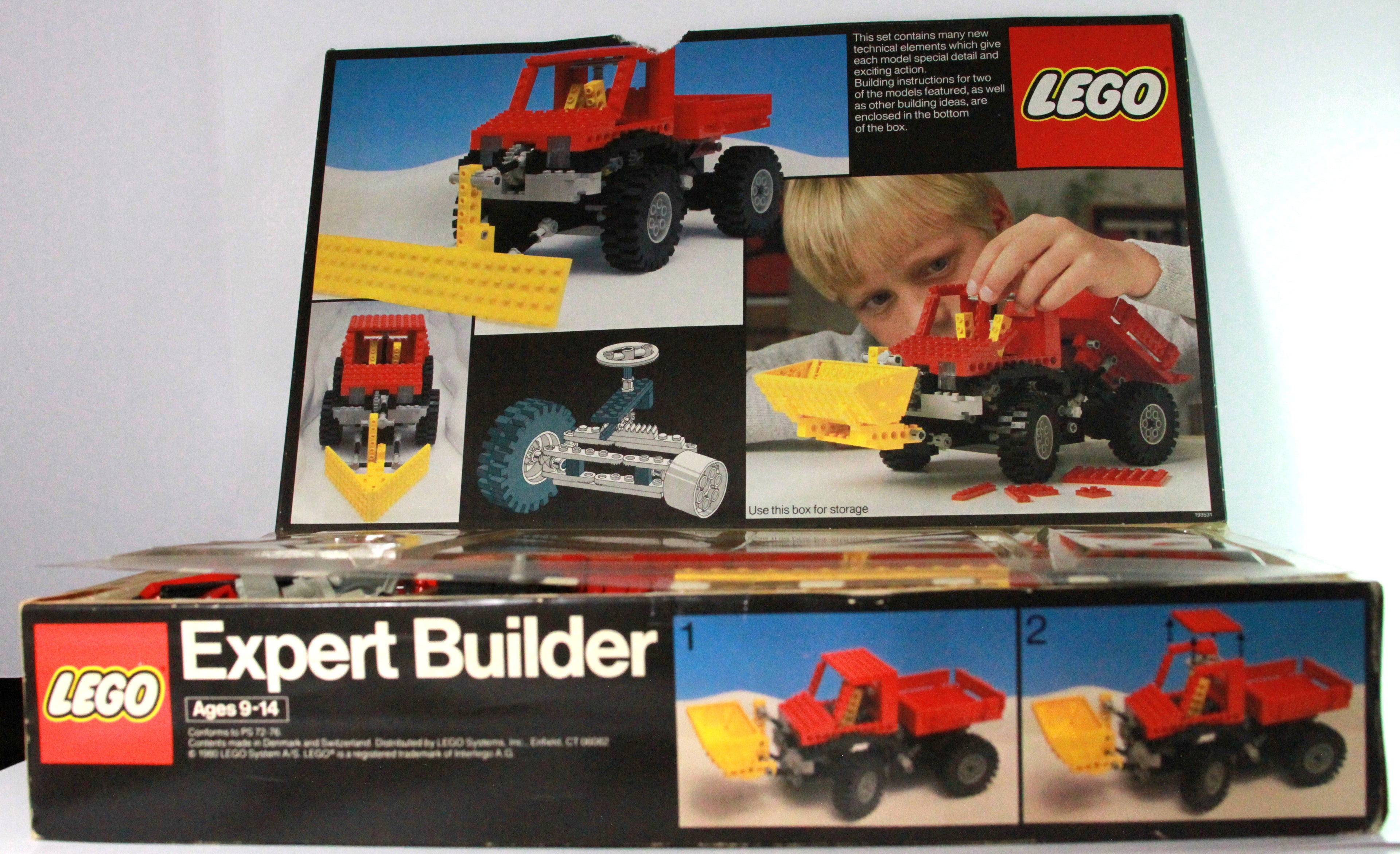 VINTAGE LEGO TECHNIC 8848 POWER TRUCK FROM 1981