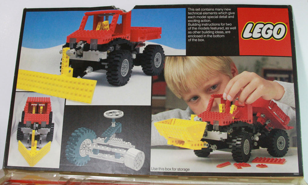 VINTAGE LEGO TECHNIC 8848 POWER TRUCK FROM 1981