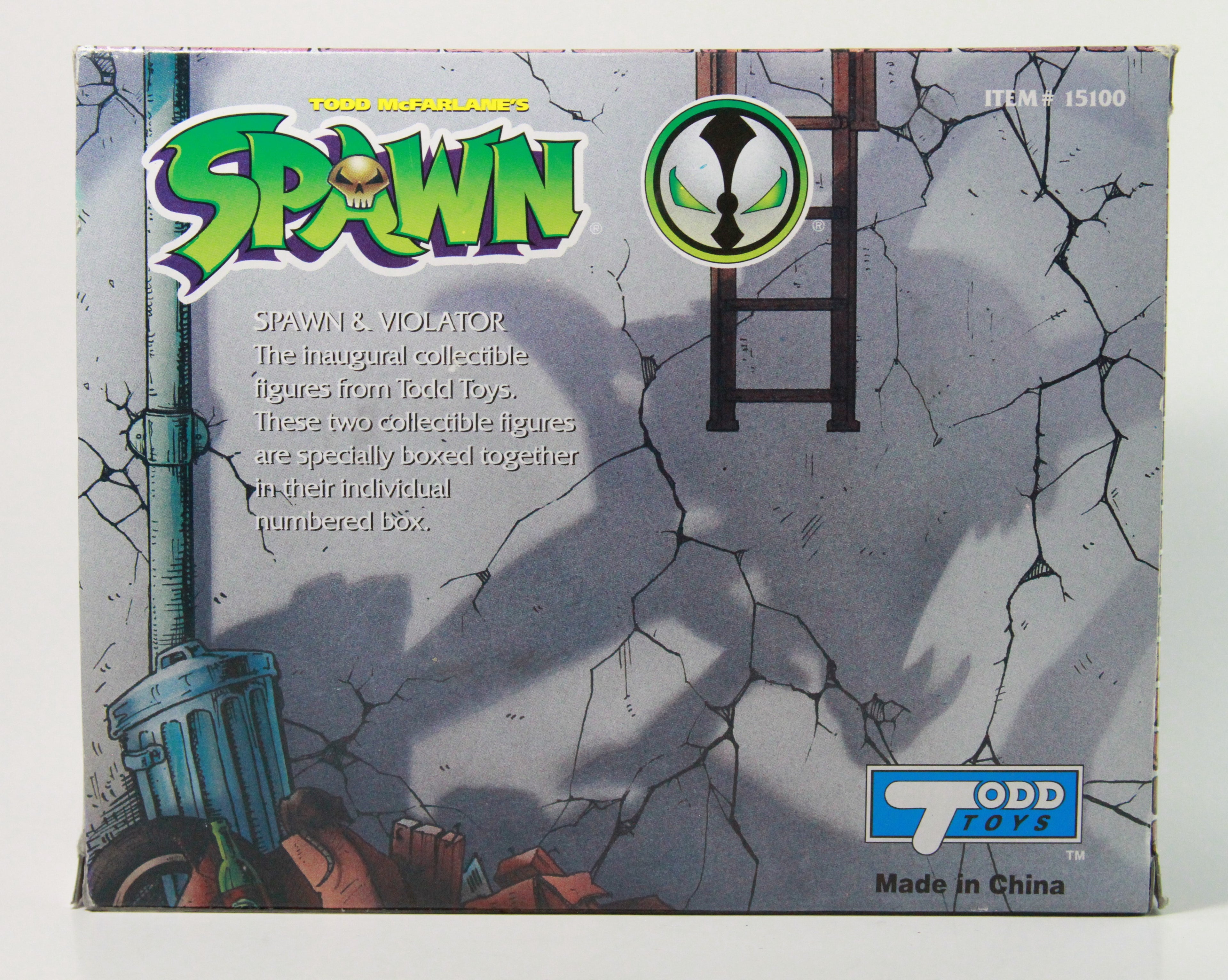 Spawn Vs Violator Collectible Figure Mcfarlane 1994 Todd Toys