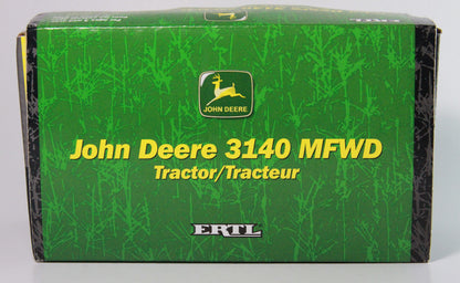 John Deere 3140 MFWD Tractor, ERTL 1/32 NIB Vintage 1994 With Cap