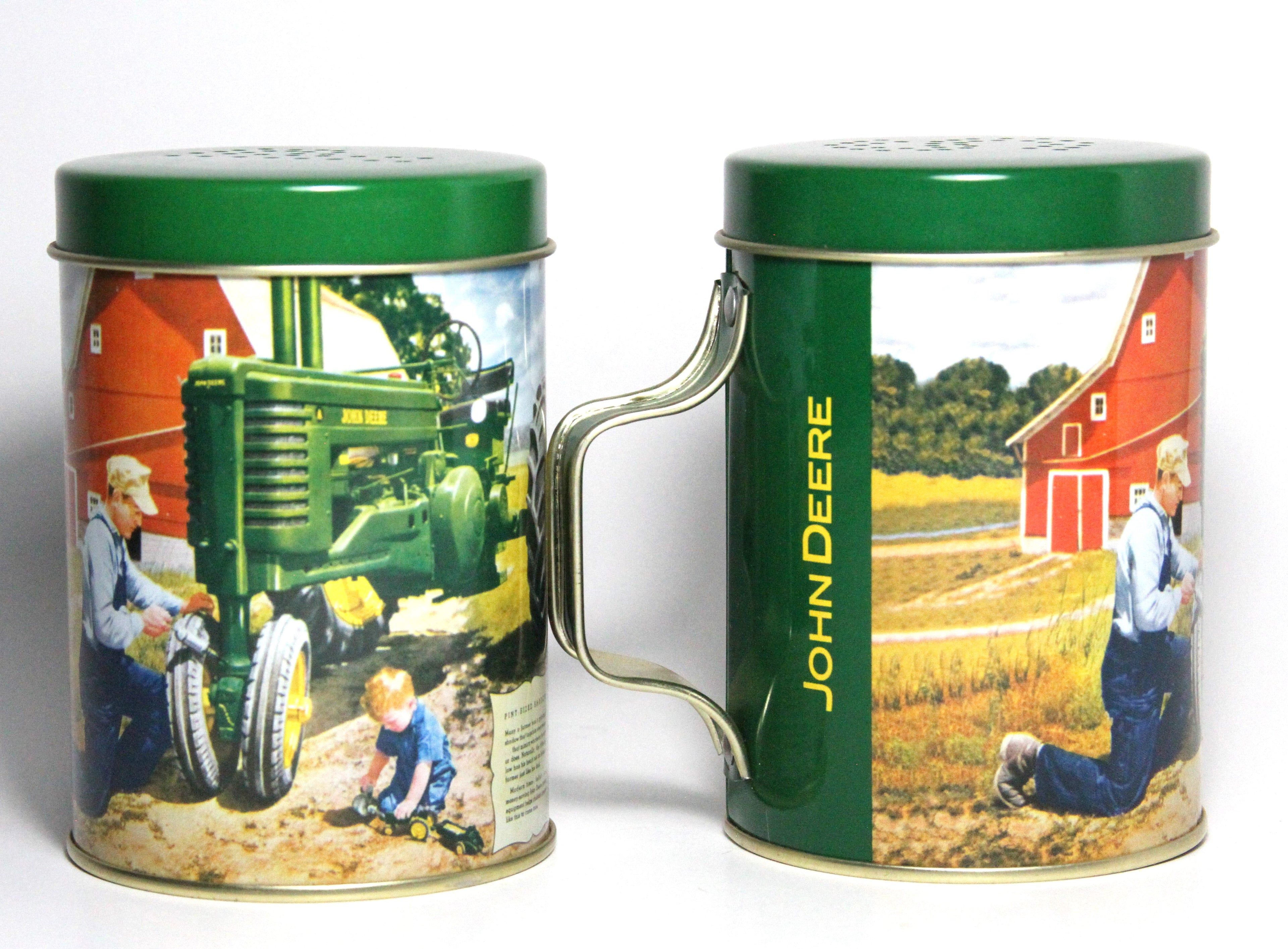 John Deere Salt and Pepper Shakers