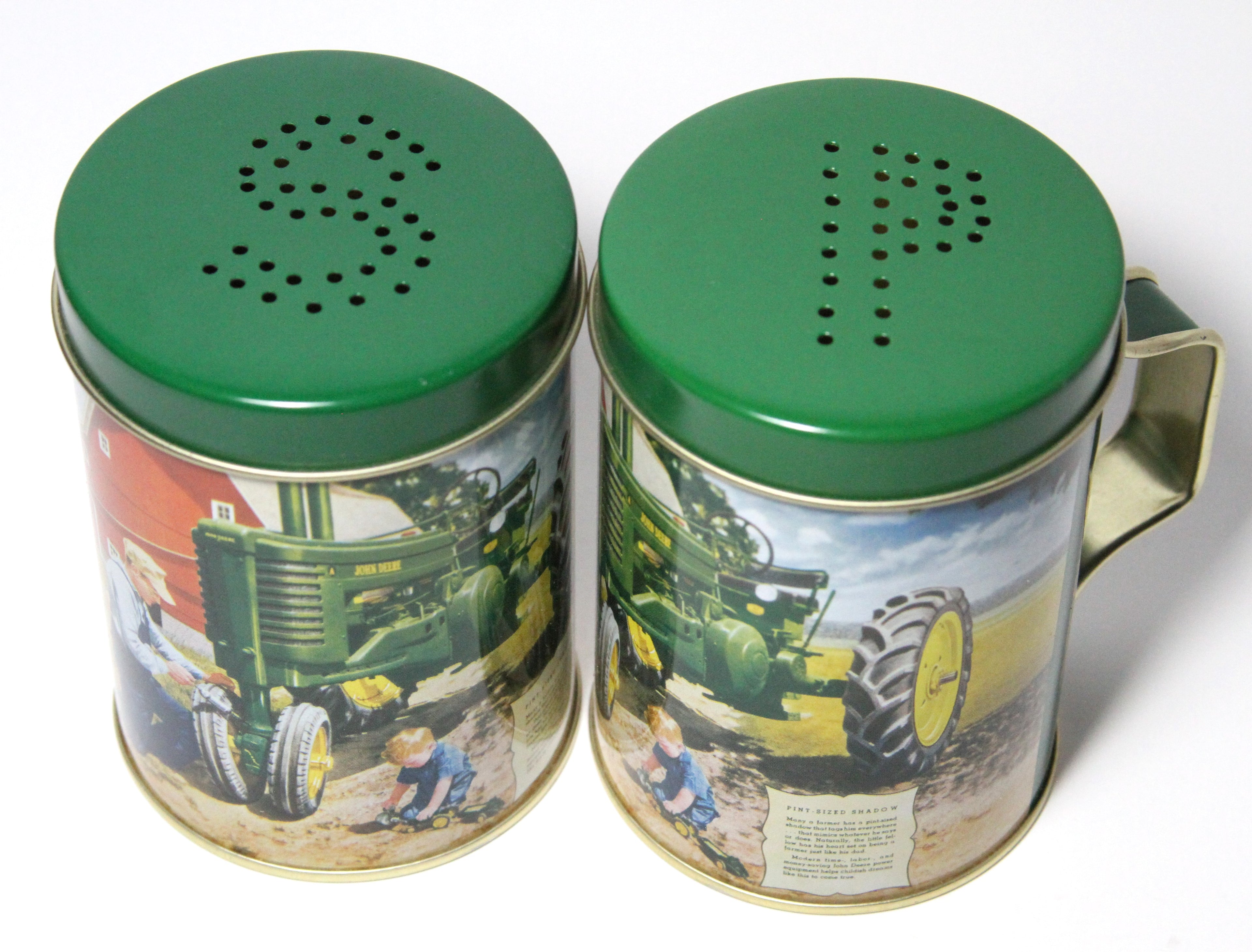 John Deere Salt and Pepper Shakers