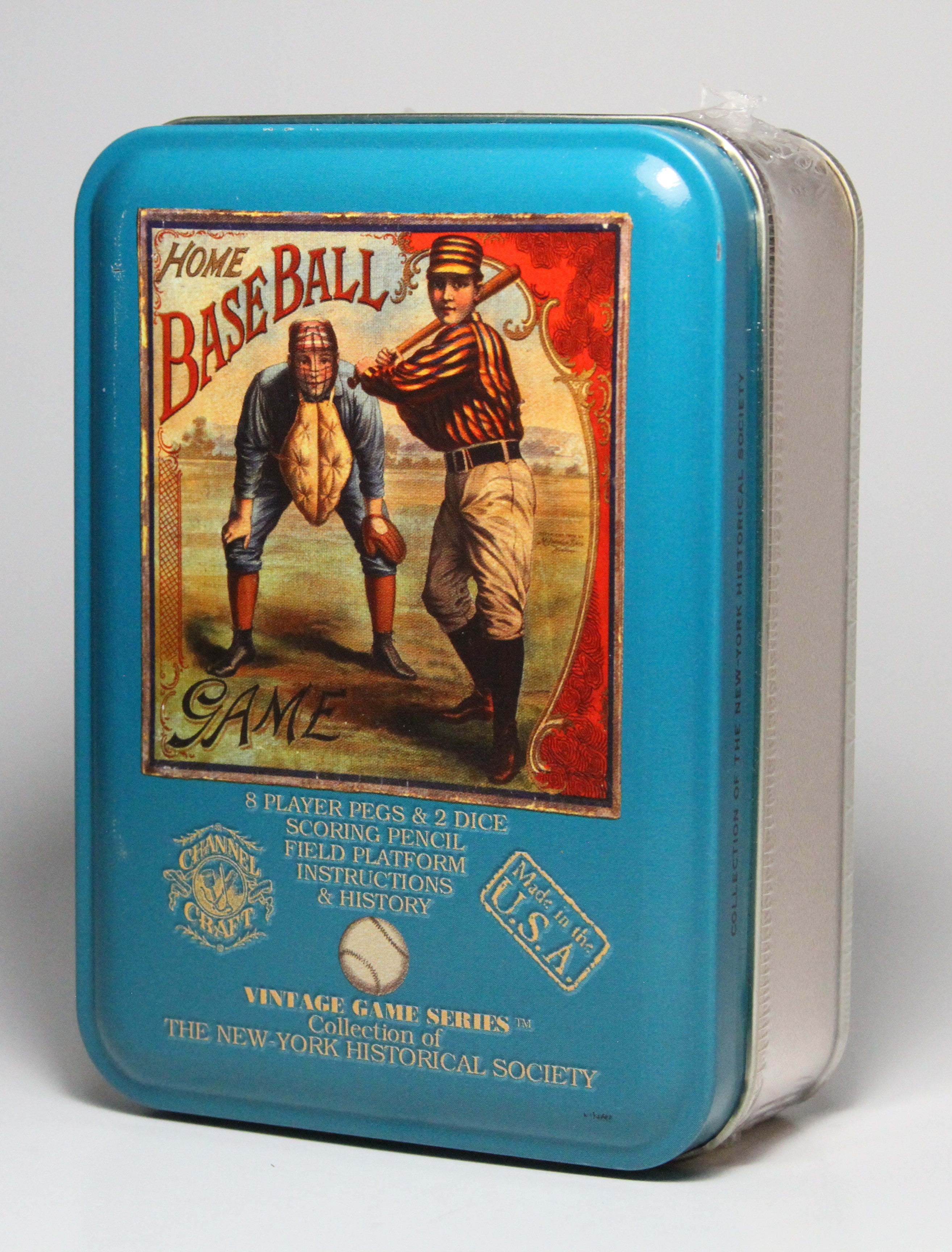 Vintage Game Series of NY Historical Society Home Baseball Dice Game -NEW SEALED