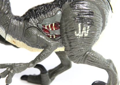 2015 JURASSIC WORLD GROWLER GROWLING VELOCIRAPTOR DINOSAUR