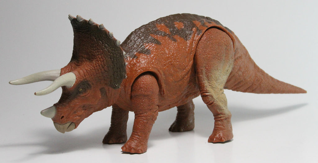 MATTEL JURASSIC WORLD DINO RIVALS ROARIVORES TRICERATOPS DINOSAUR