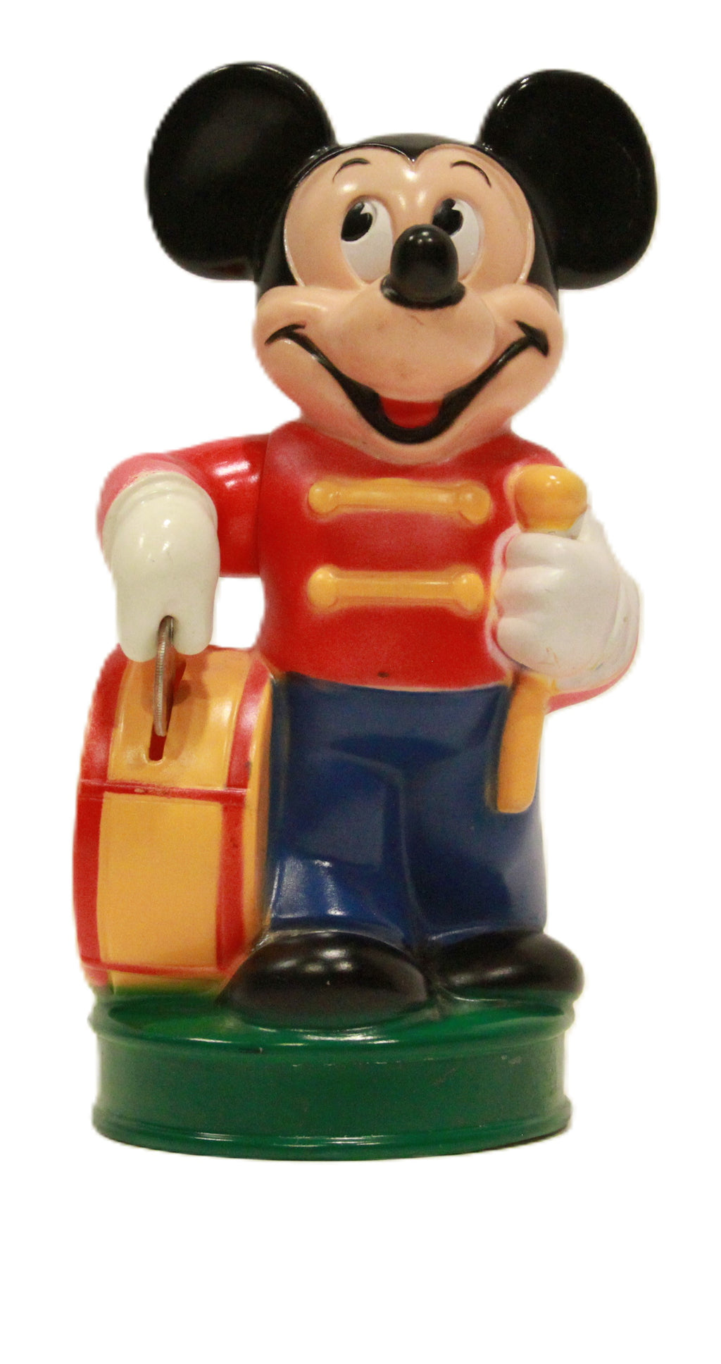 Four Fire King Anchor Hocking Pepsi Mickey Mouse & Marching Band Coin Bank