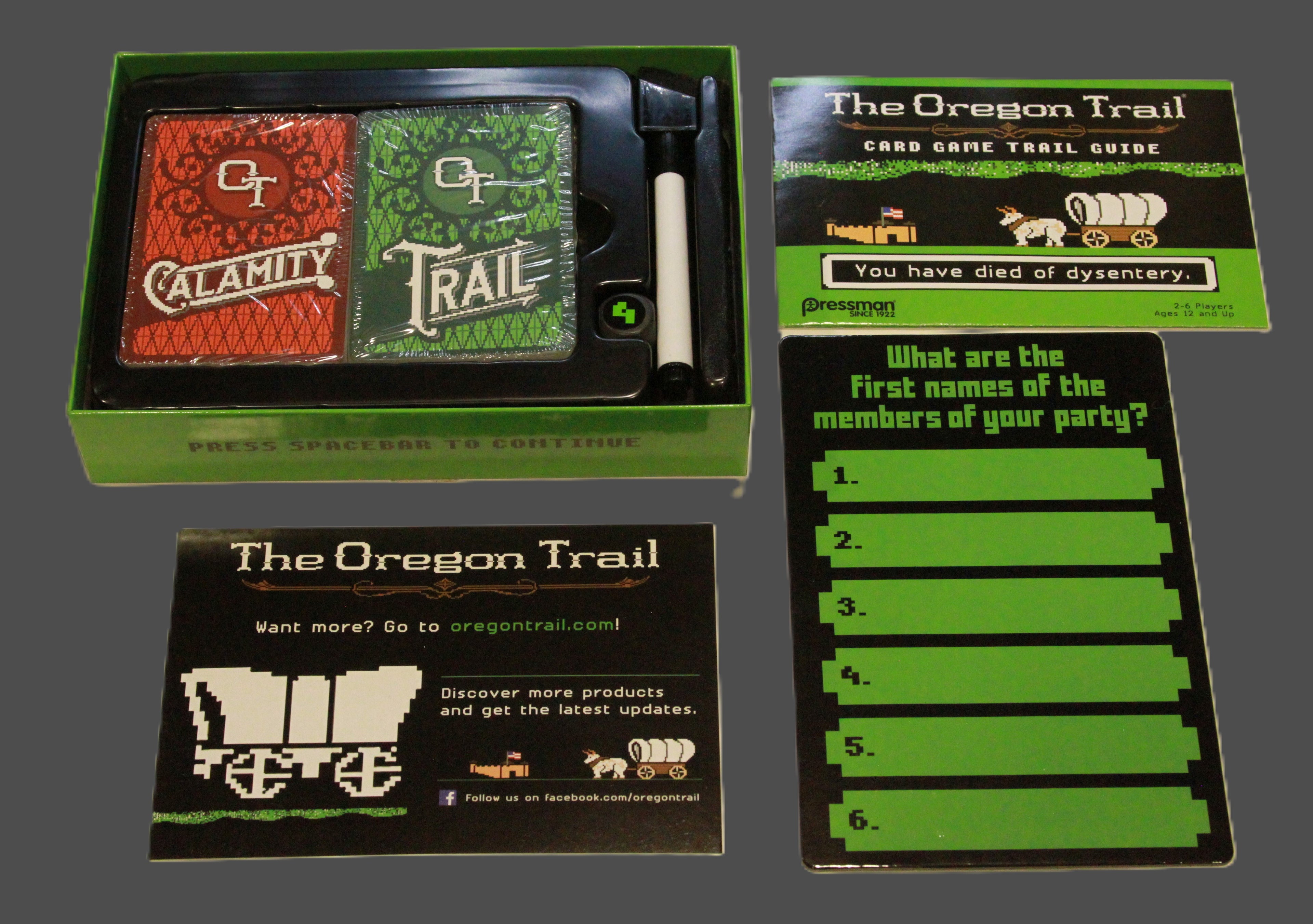The Oregon Trail Card Game