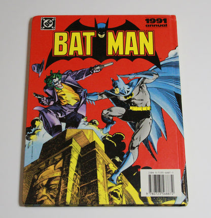 Batman 1991 Annual UK Hardcover Rare