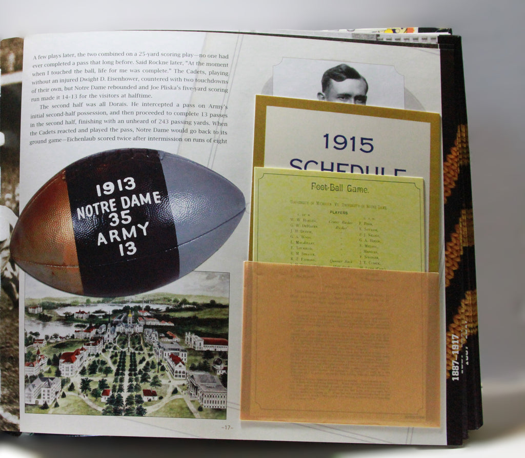 University of Notre Dame Football Vault - Hardcover