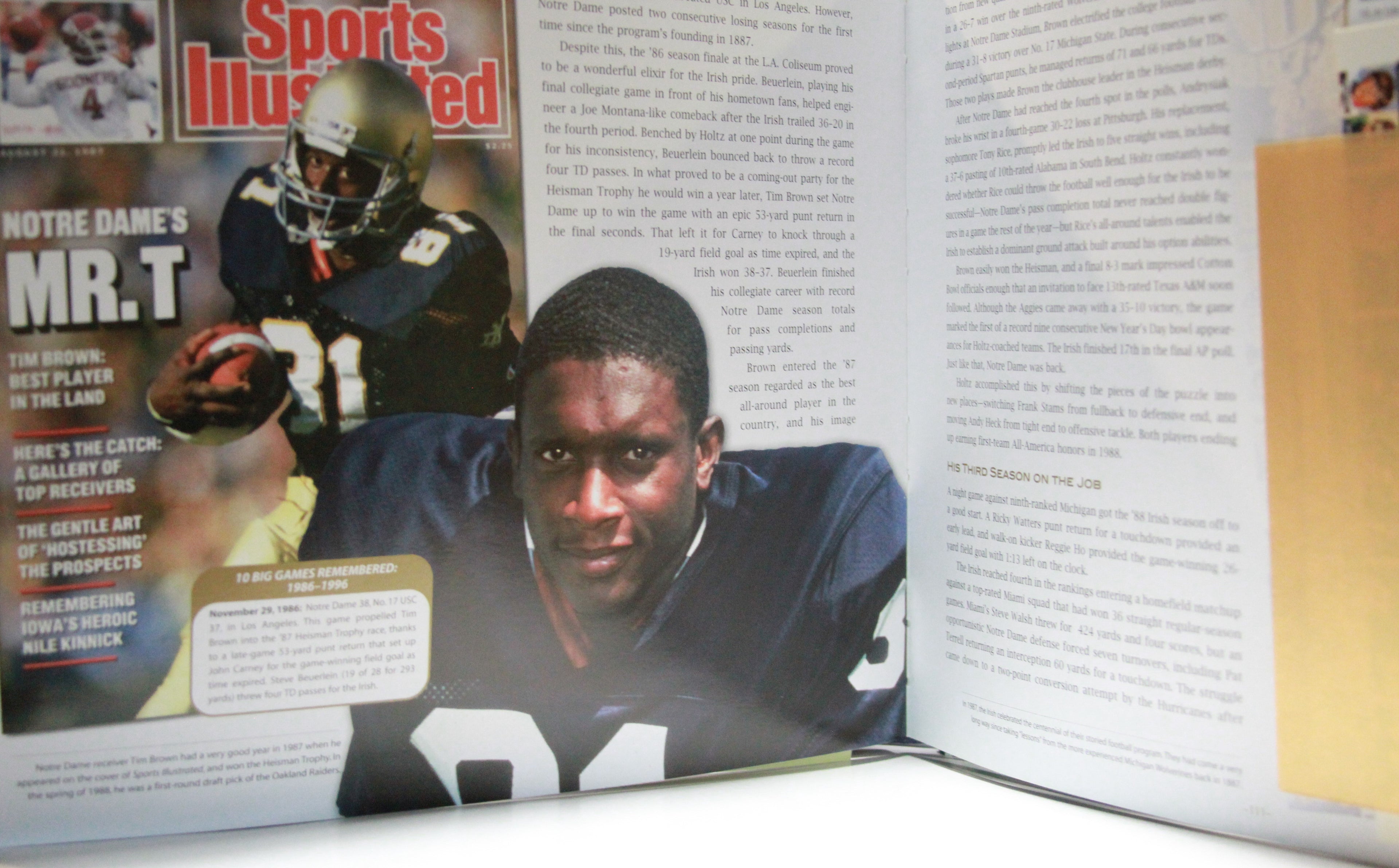 University of Notre Dame Football Vault - Hardcover