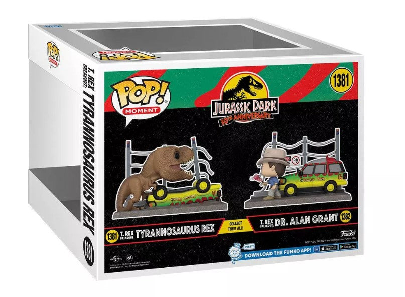 Funko POP! Moments: Jurassic Park - Tyrannosaurus Rex (Target Exclusive)