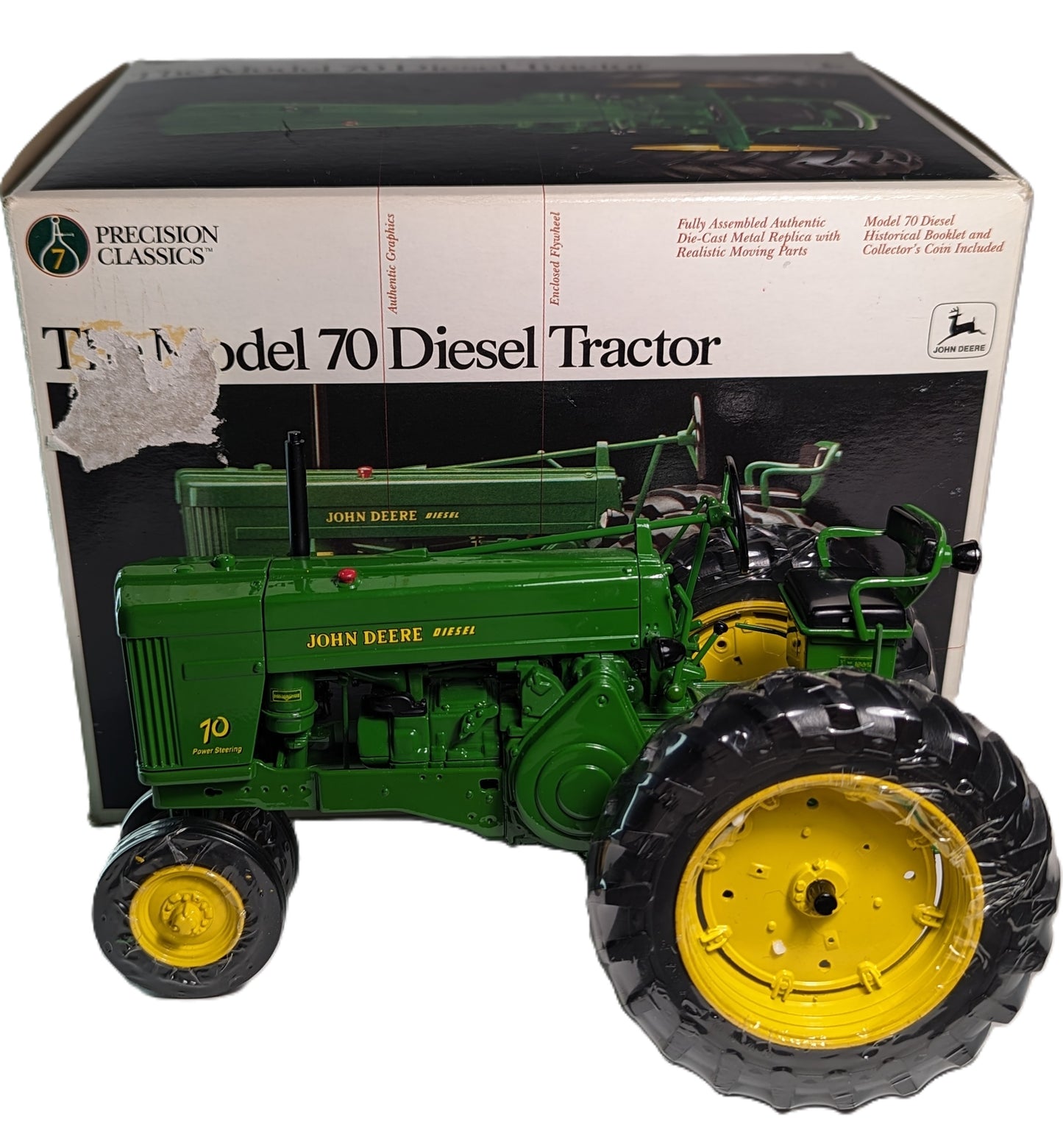 John Deere Model 70 Diesel Tractor Precision Classics #7 By Ertl 1/16 Scale