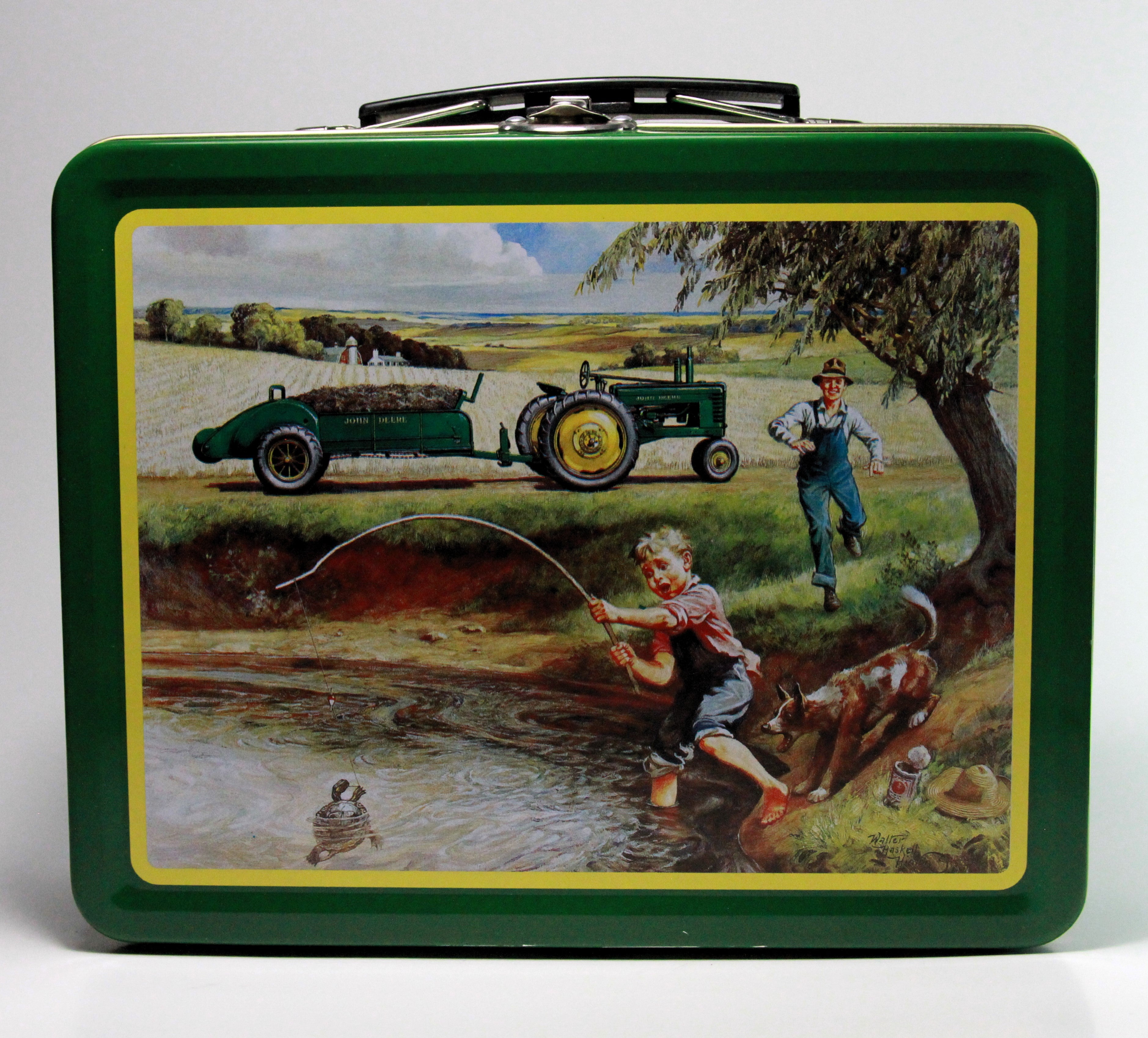 John Deere "Turtle Trouble" Metal Lunch Box