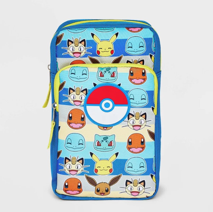 Pokémon Crossbody Bag Sling Pack Pokeball - Blue