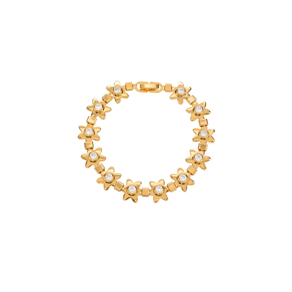 Nice & Bella Ladies Gold-Plated Bracelet