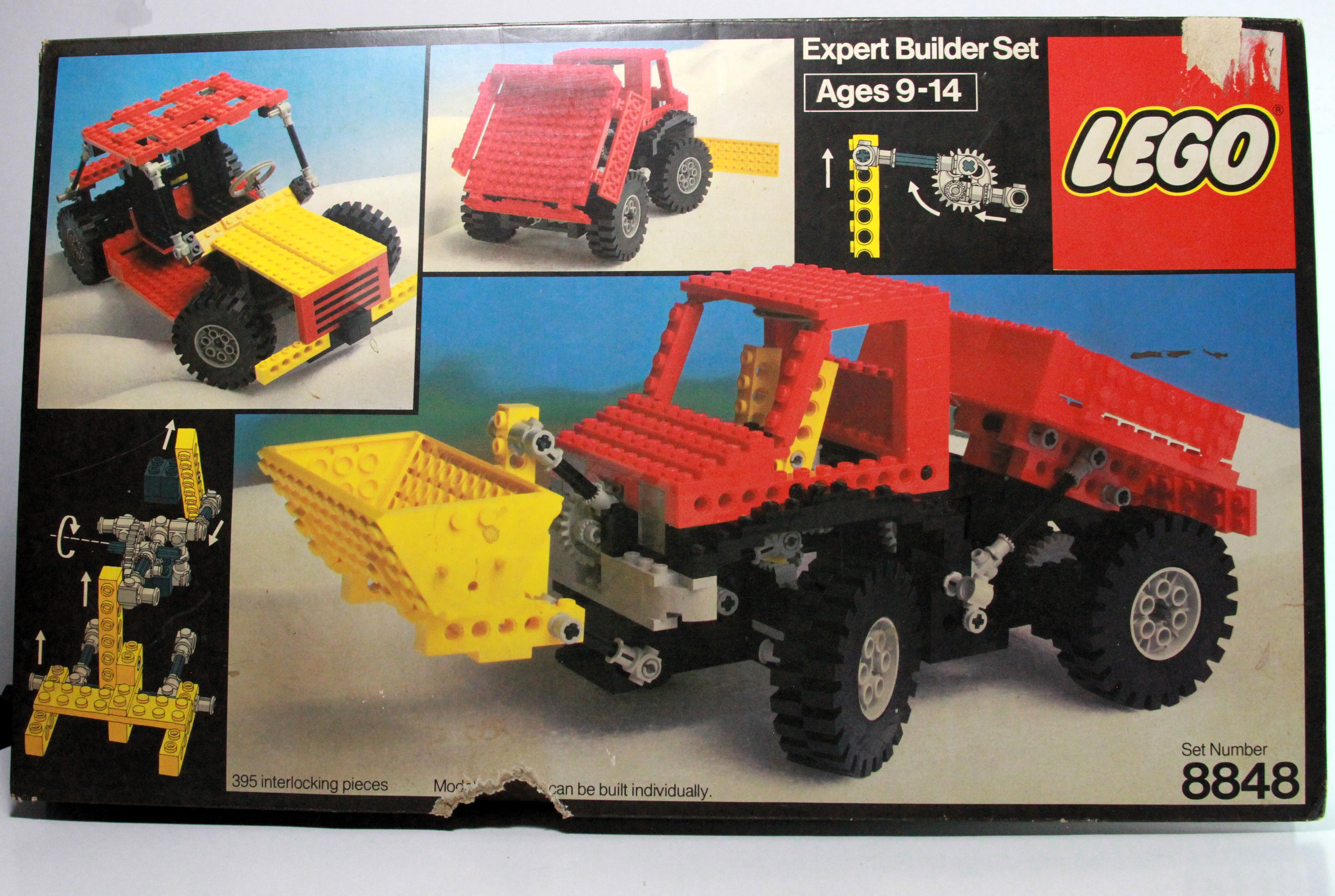 VINTAGE LEGO TECHNIC 8848 POWER TRUCK FROM 1981