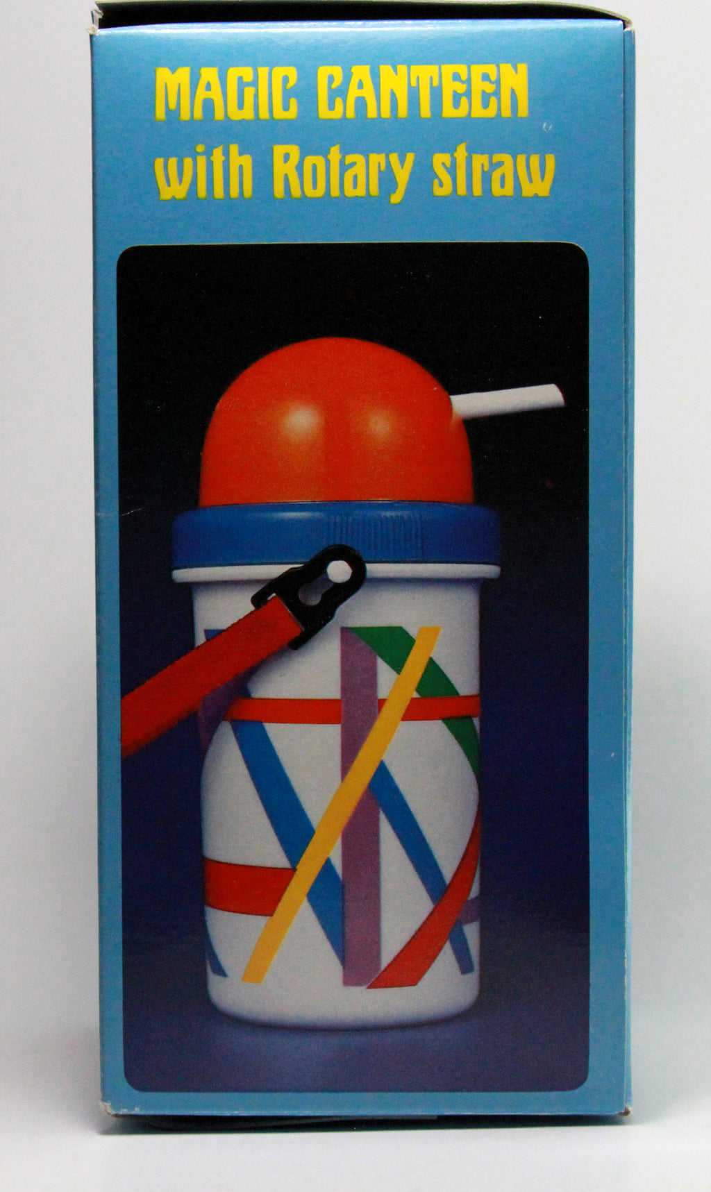 Vintage Magic Canteen with Rotary Straw