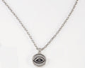 Nice & Bella Platinum Plated Necklace with Eye