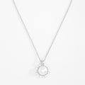 Nice & Bella Platinum Plated Earrings & Necklace