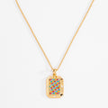 Nice & Bella Gold Plated Necklace, Earrings & Bracelet with Stones Of Various Colors