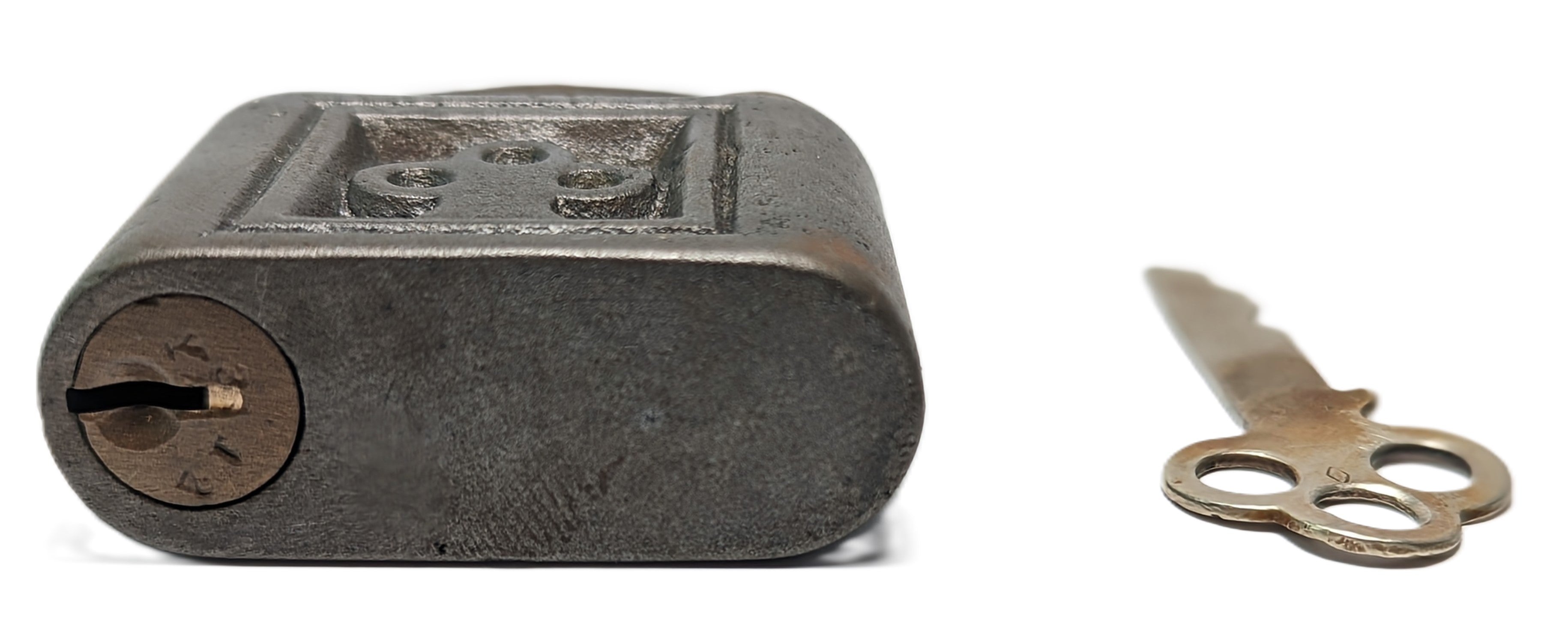 Vintage Yale Lock With Key