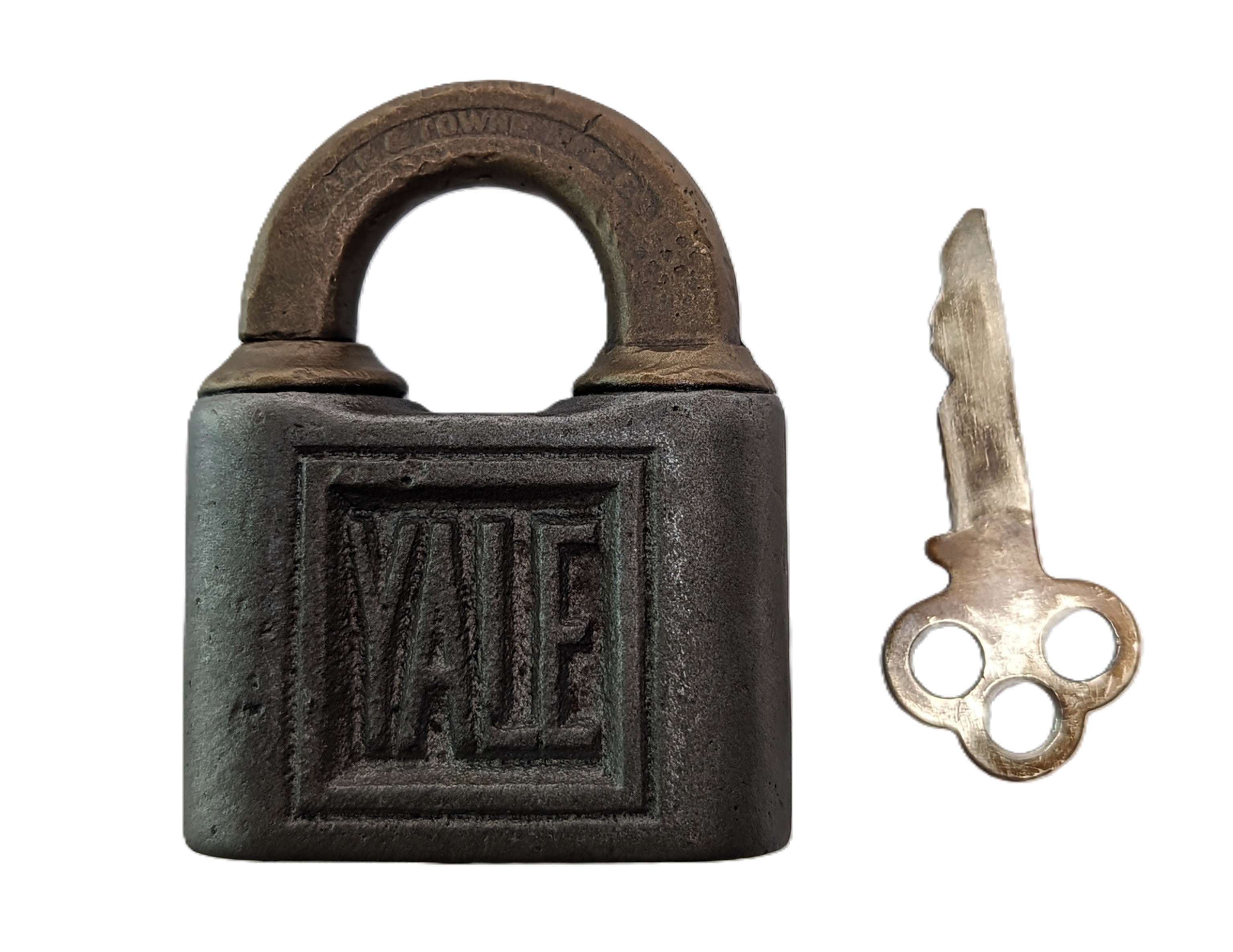 Vintage Yale Lock With Key