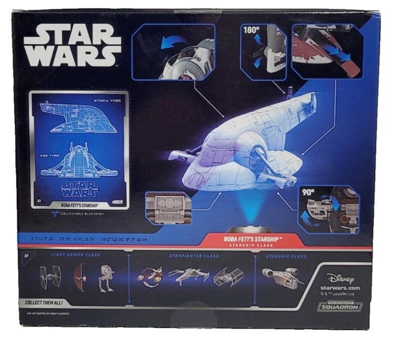 Star Wars Micro Galaxy Squadron Boba Fett’s Starship