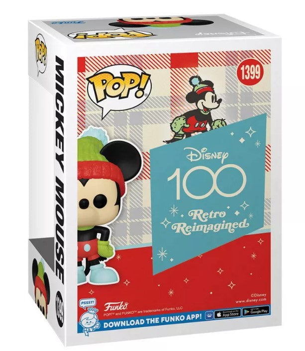Funko POP! Disney 100 Retro Reimagined Mickey Mouse Figure (Target Exclusive)