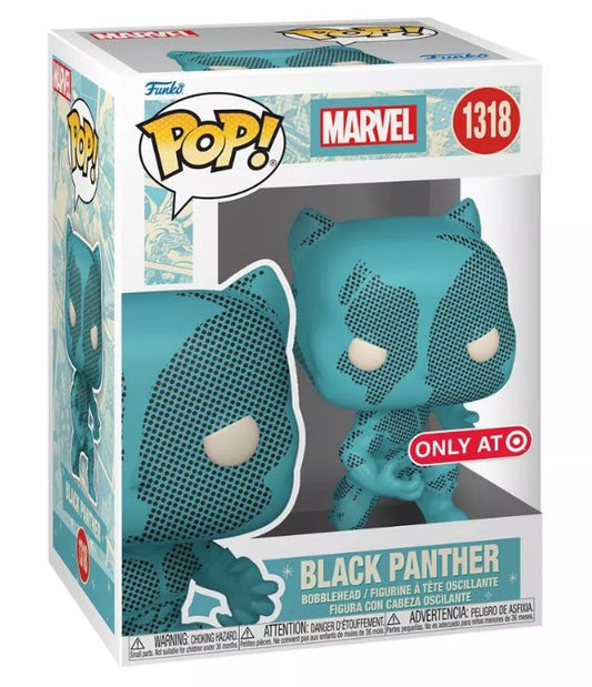 Funko POP! Marvel: Disney 100 Retro Reimagined Black Panther Figure (Target Exclusive)