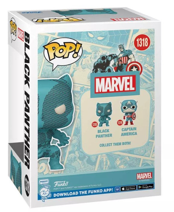 Funko POP! Marvel: Disney 100 Retro Reimagined Black Panther Figure (Target Exclusive)