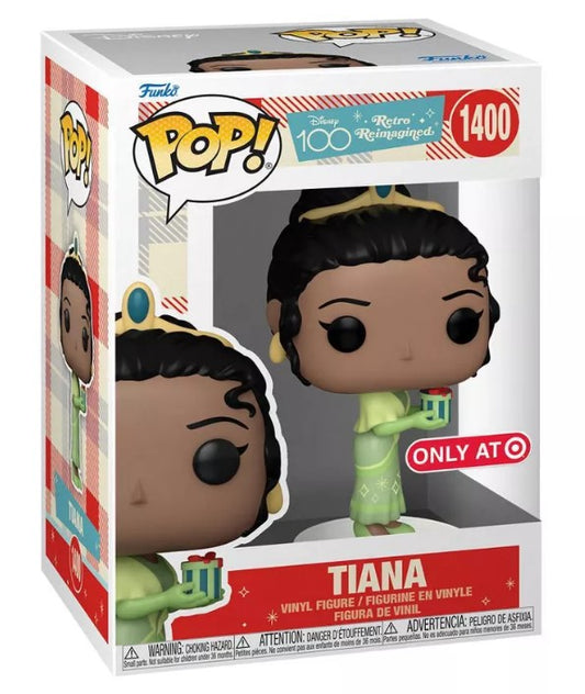 Funko POP! Disney 100 Retro Reimagined Tiana Figure (Target Exclusive)